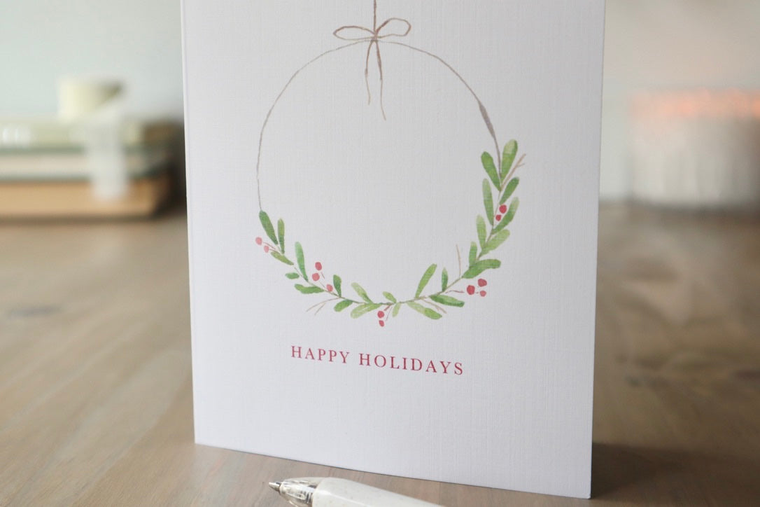 ONLY  WS - Wreath Card