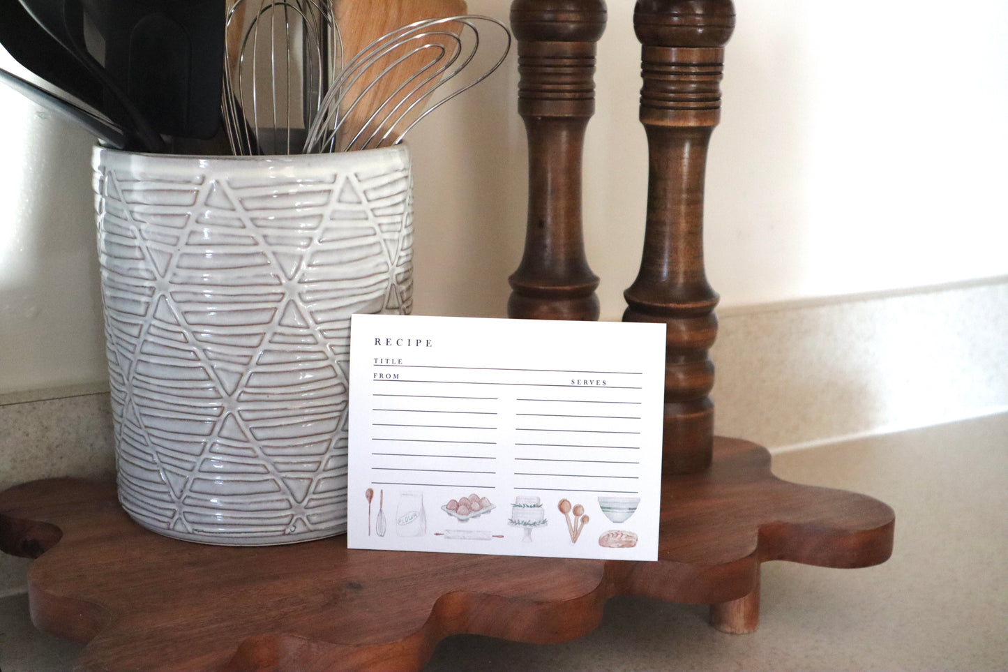 Baking Recipe Cards