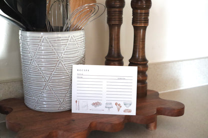 Baking Recipe Cards