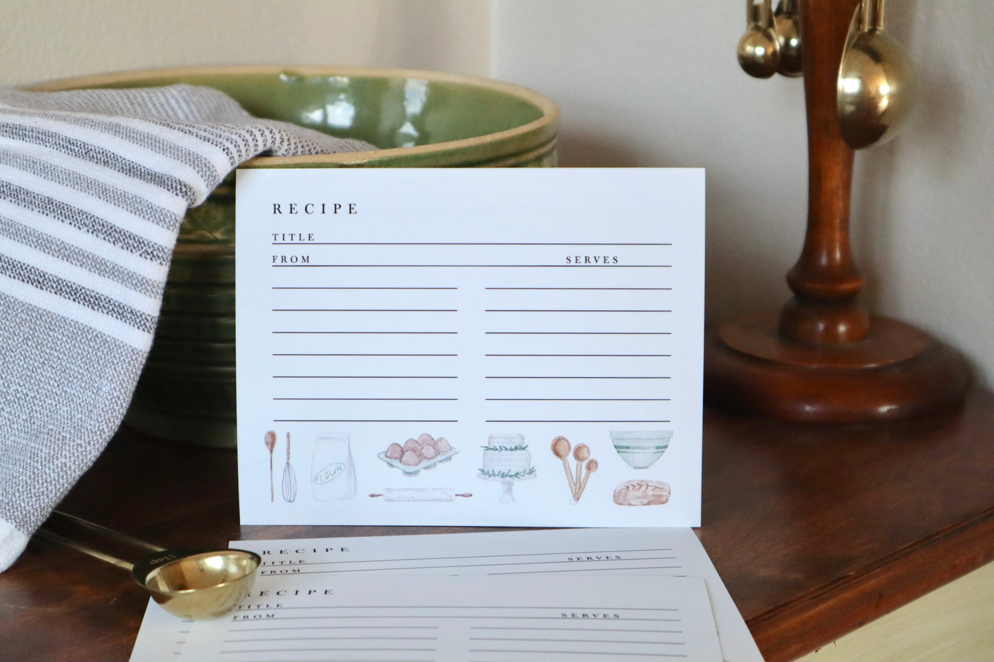 Baking Recipe Cards