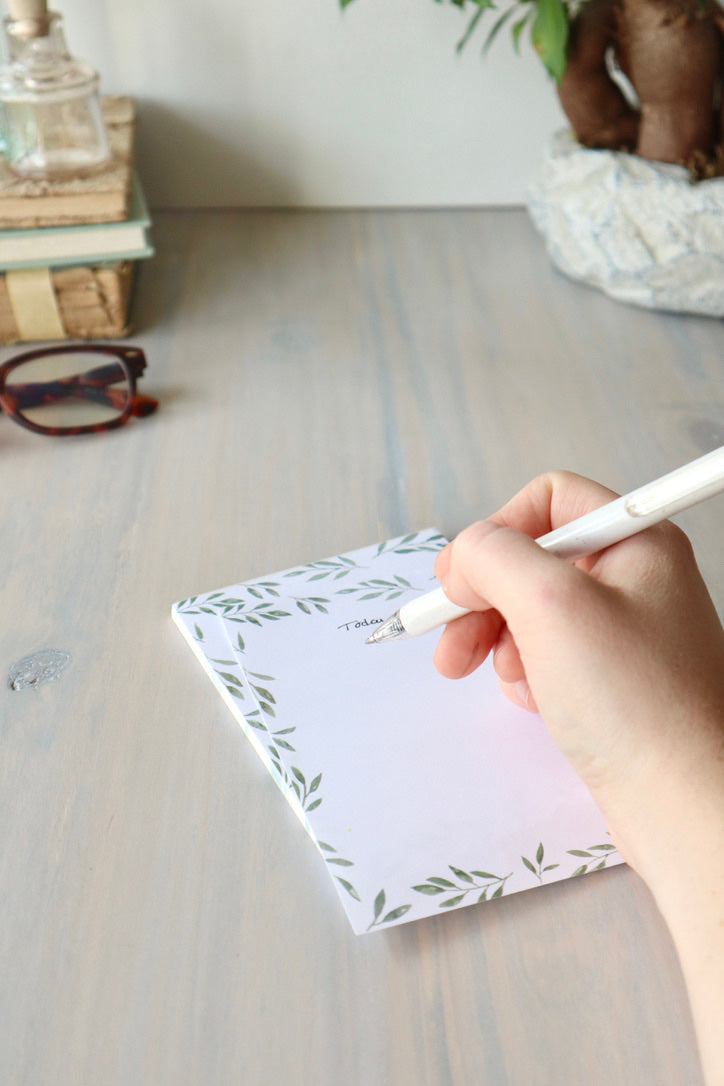 ONLY  WS - 6 Greenery Notepads