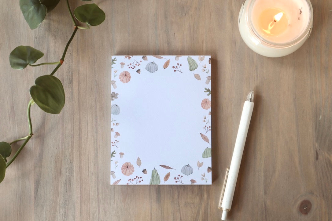 Fall Notepad