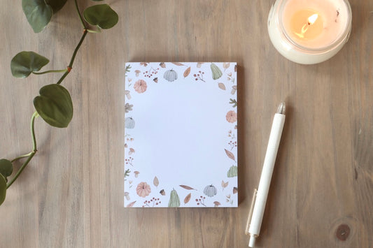 Fall Notepad