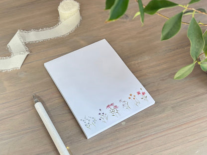 ONLY  WS - 6 Wildflower Notepads