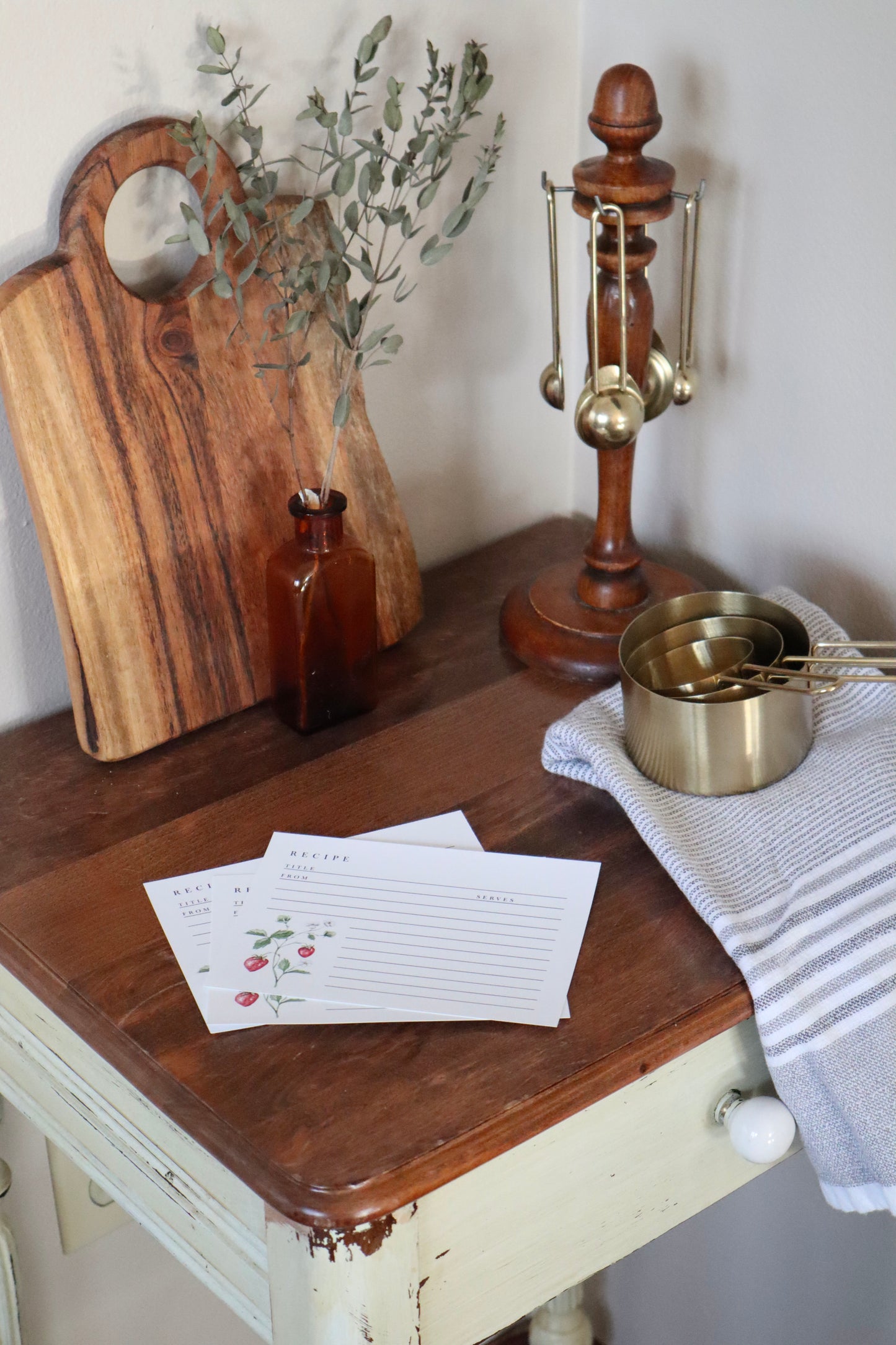 Strawberry Recipe Cards