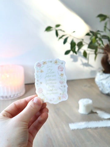 ONLY  WS - 8 Fruit of The Spirit Stickers