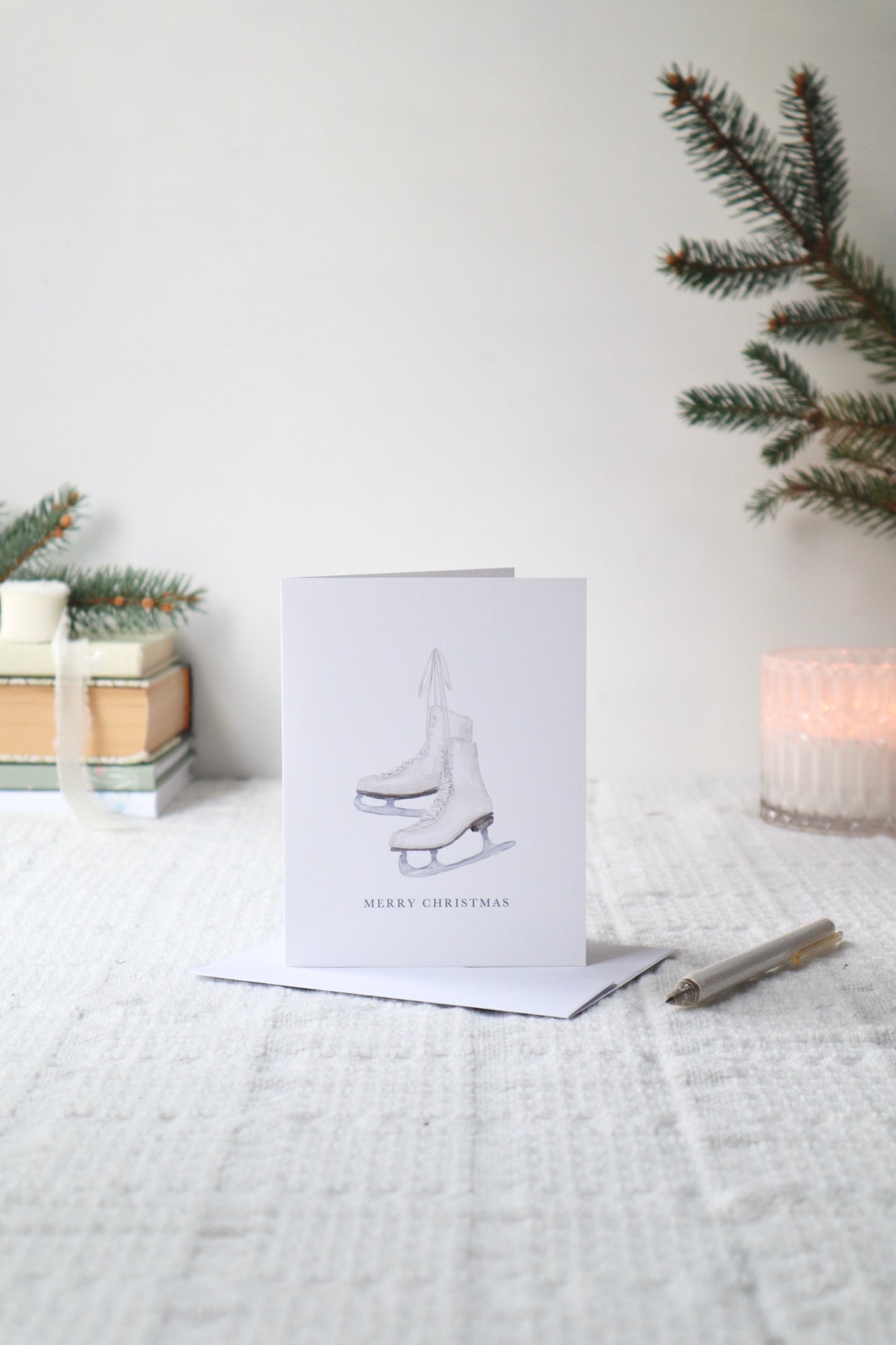 Ice Skates Card