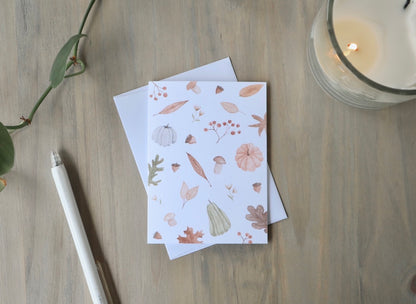 Fall Card