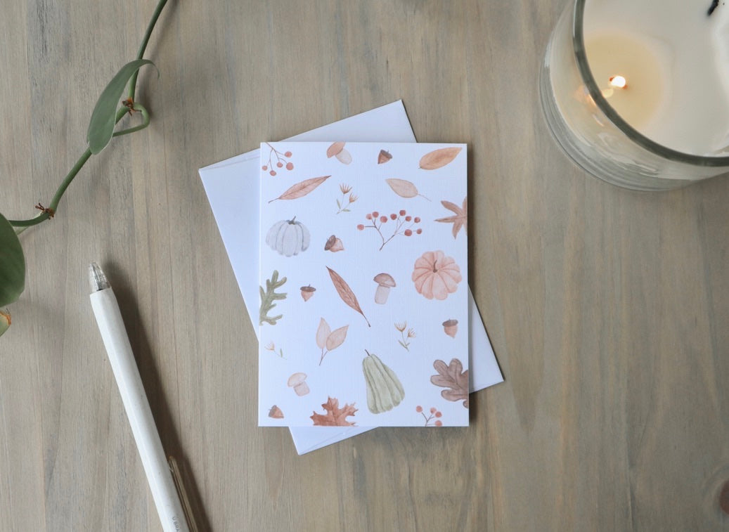 ONLY  WS - Fall Card