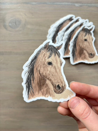 ONLY  WS - 8 Horse Stickers