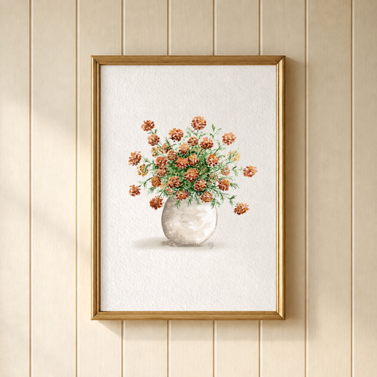 Fall Mums Print