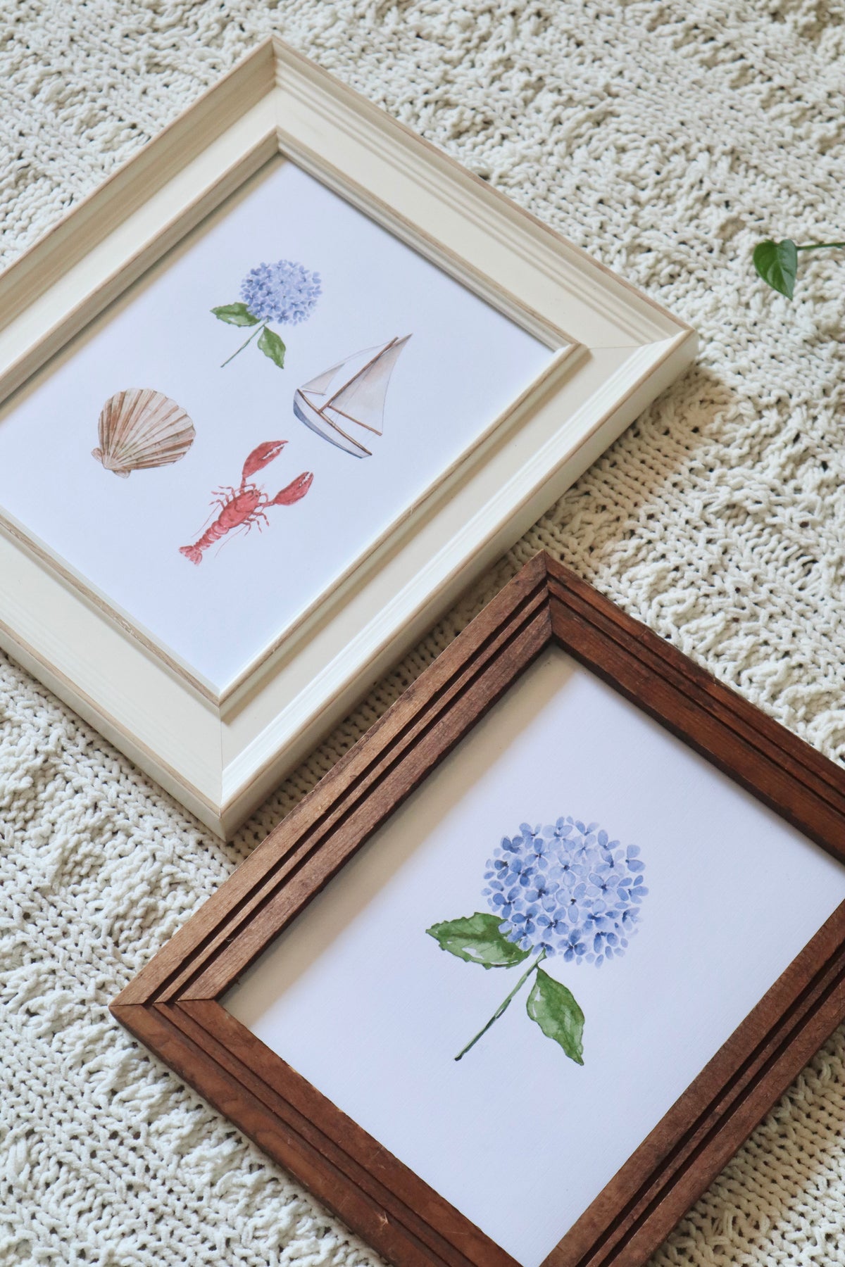 ONLY  WS - 6 Hydrangea Prints