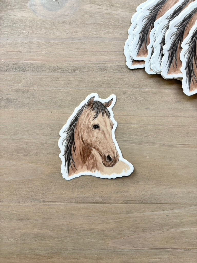 ONLY  WS - 8 Horse Stickers