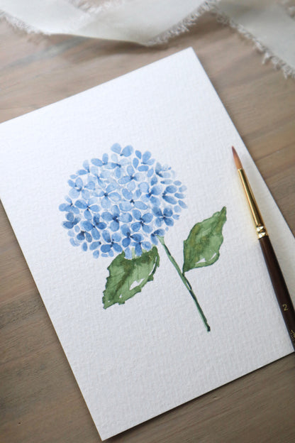 ONLY  WS - Hydrangea Card