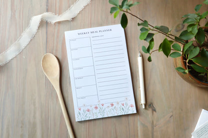 ONLY  WS - 6 Meal Planner Notepads