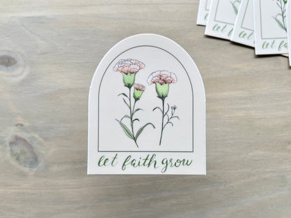 Carnation Sticker