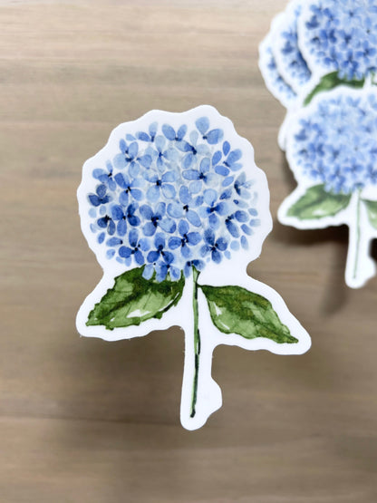 ONLY  WS - 8 Hydrangea Stickers