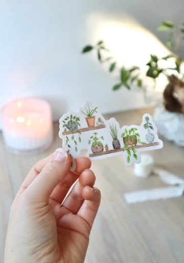 ONLY  WS - 8 Plant Shelf Stickers