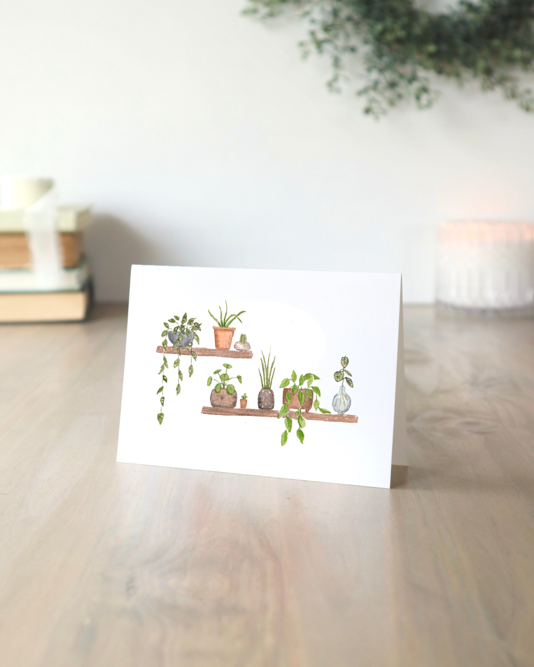 ONLY  WS - House Plants Card