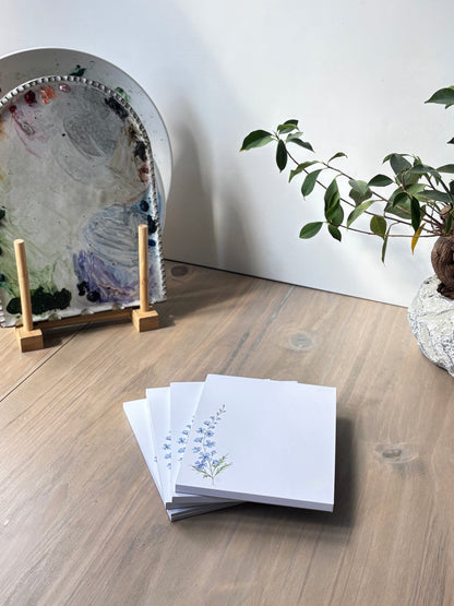 ONLY  WS - 6 Larkspur Notepads