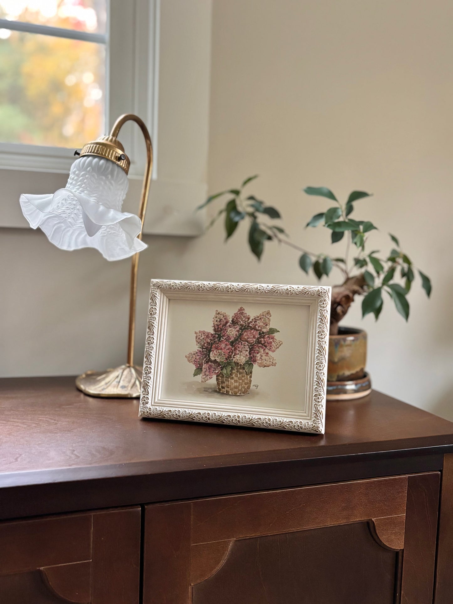 Fall Hydrangea Print