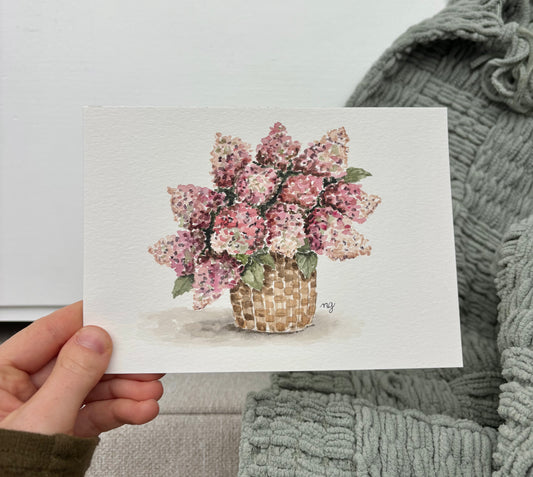 Fall Hydrangea Print