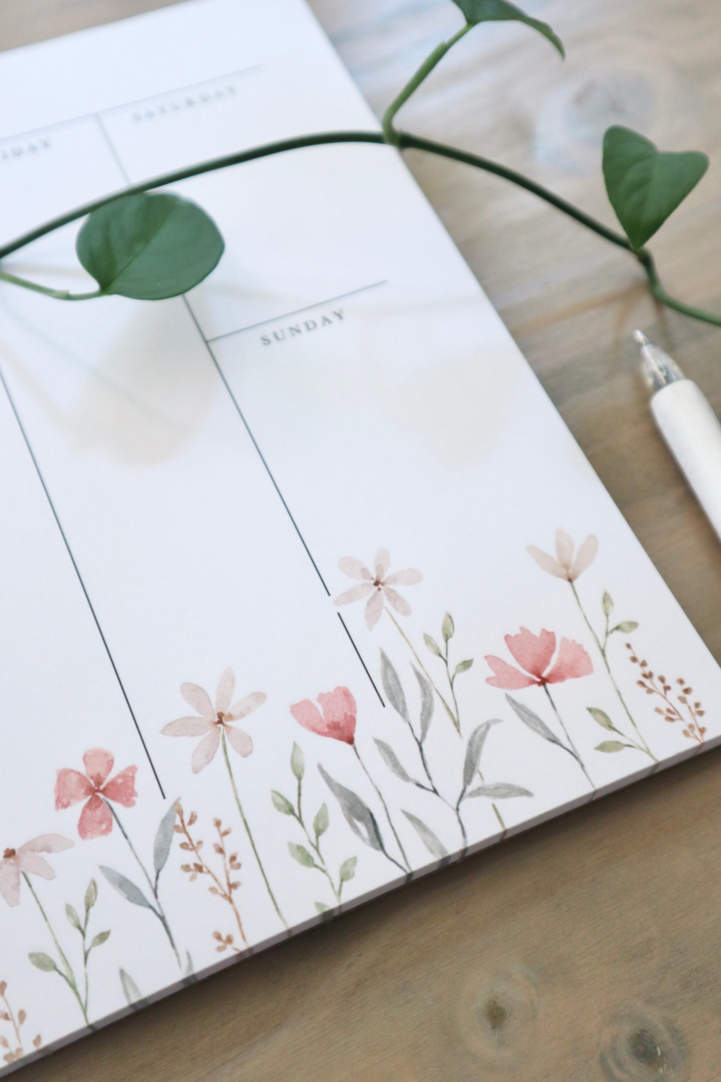 Weekly Planner Notepad