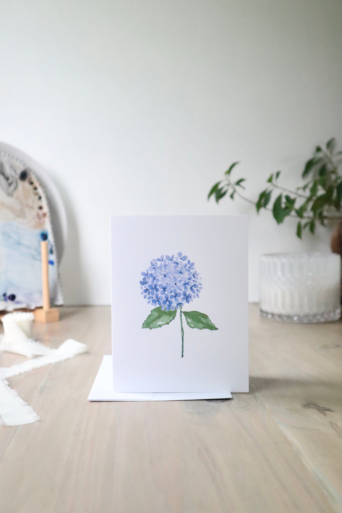 ONLY  WS - Hydrangea Card