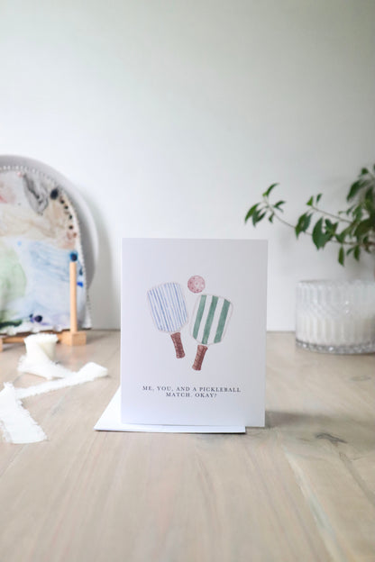 ONLY  WS - Pickleball Card