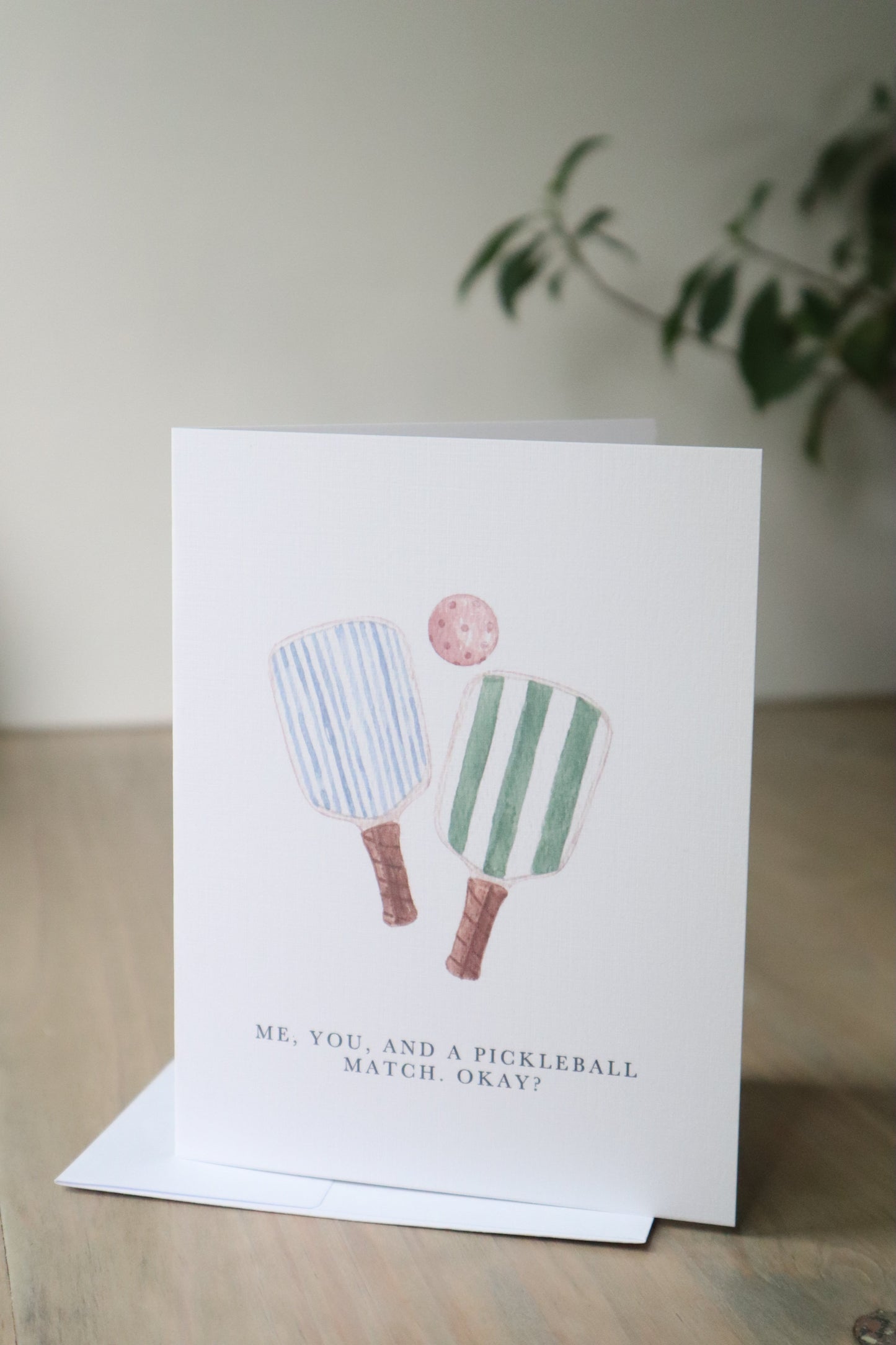 ONLY  WS - Pickleball Card