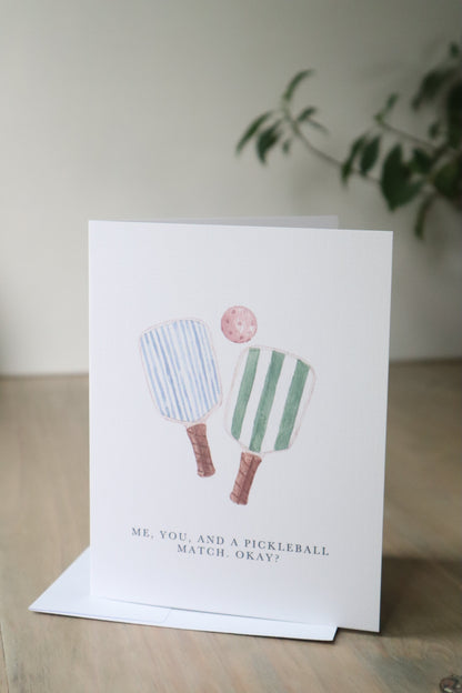 ONLY  WS - Pickleball Card