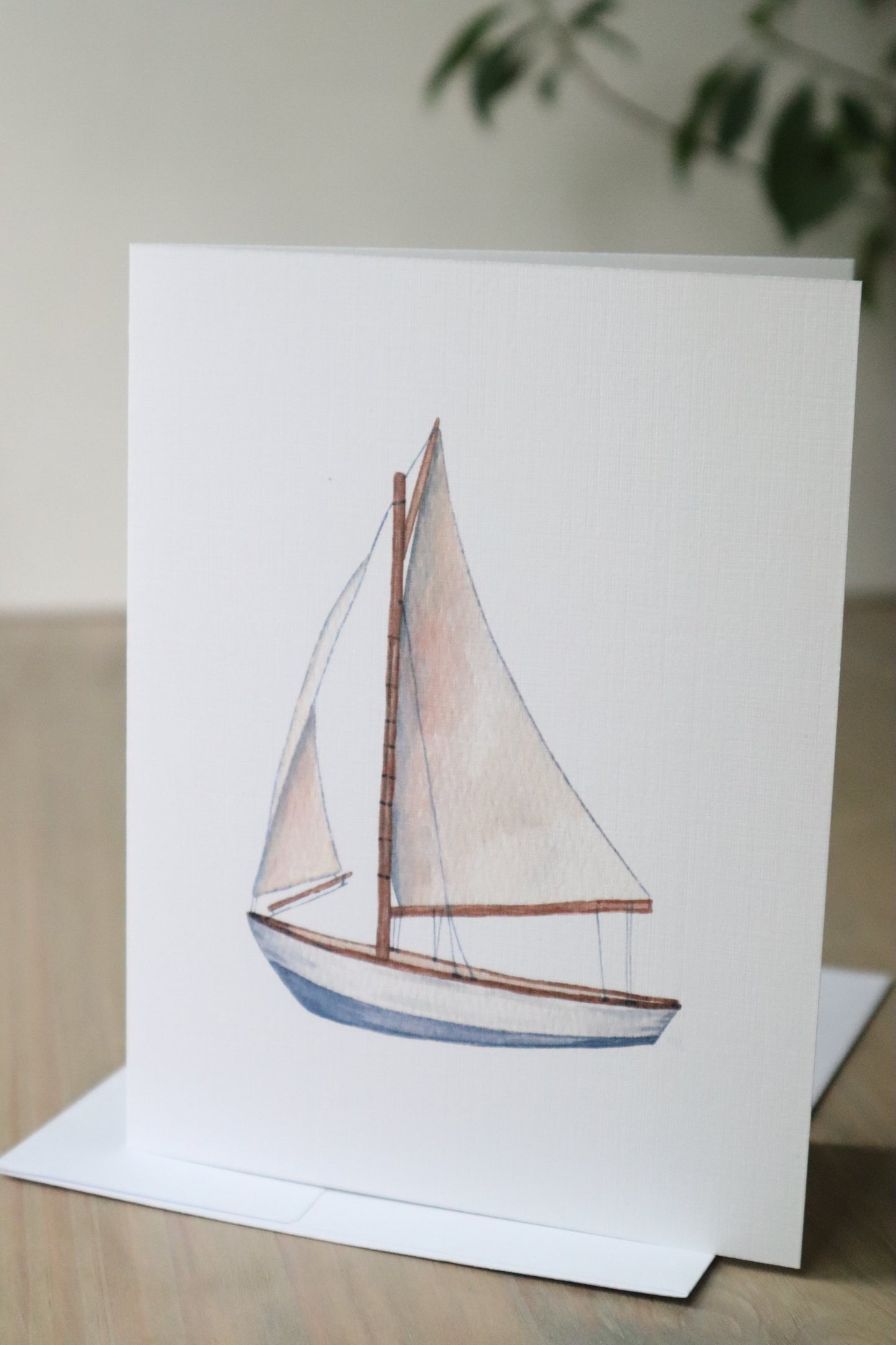 ONLY  WS - Sailboat Card