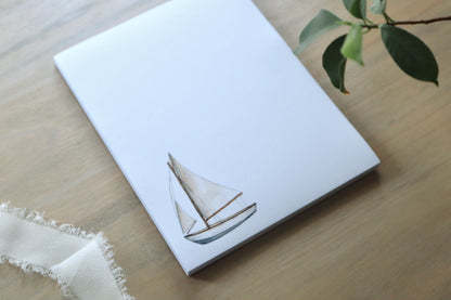 Sailboat Notepad