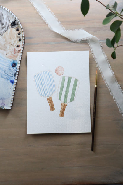 ONLY  WS - Pickleball Card