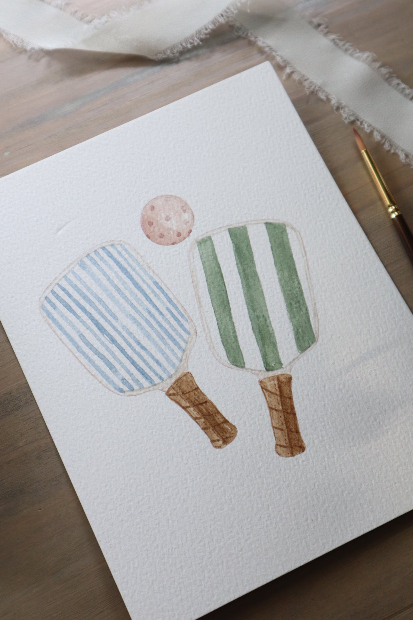 ONLY  WS - Pickleball Card