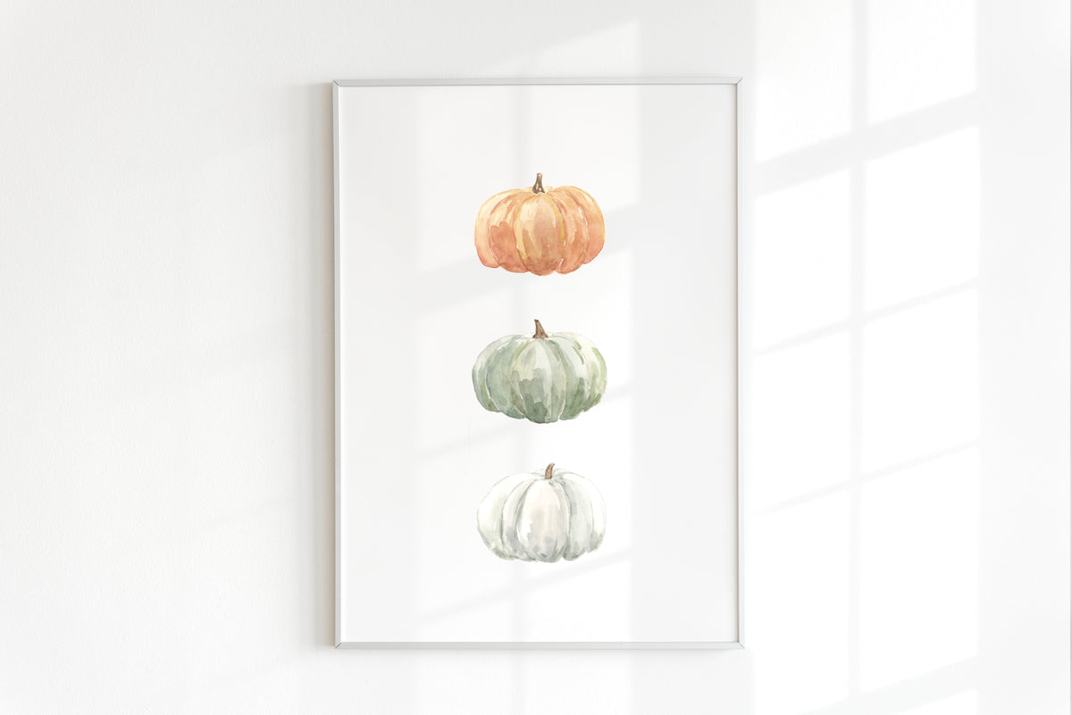 ONLY  WS - 6 Pumpkins Prints