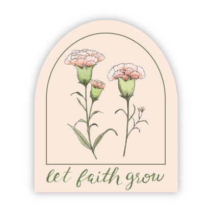 ONLY  WS - 8 Carnation Stickers