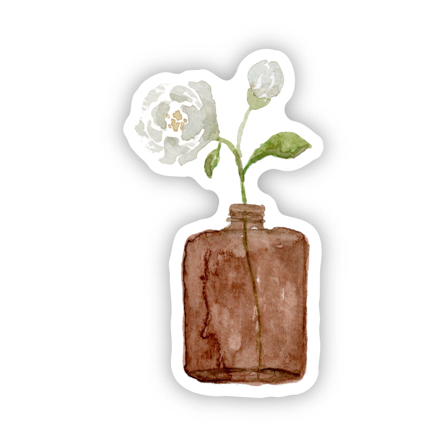 ONLY  WS - 8 Peony Stickers