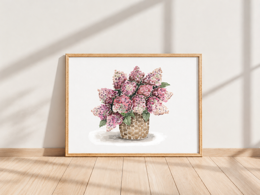 Fall Hydrangea Print