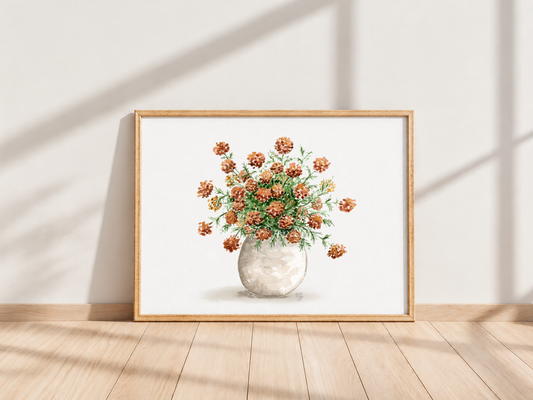Fall Mums Print