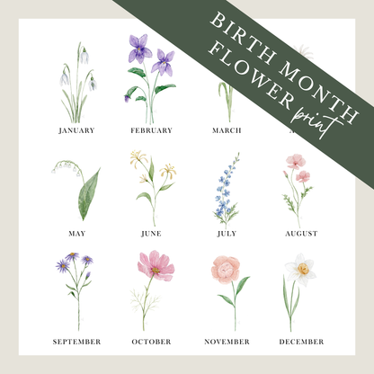 Birth Month Flowers
