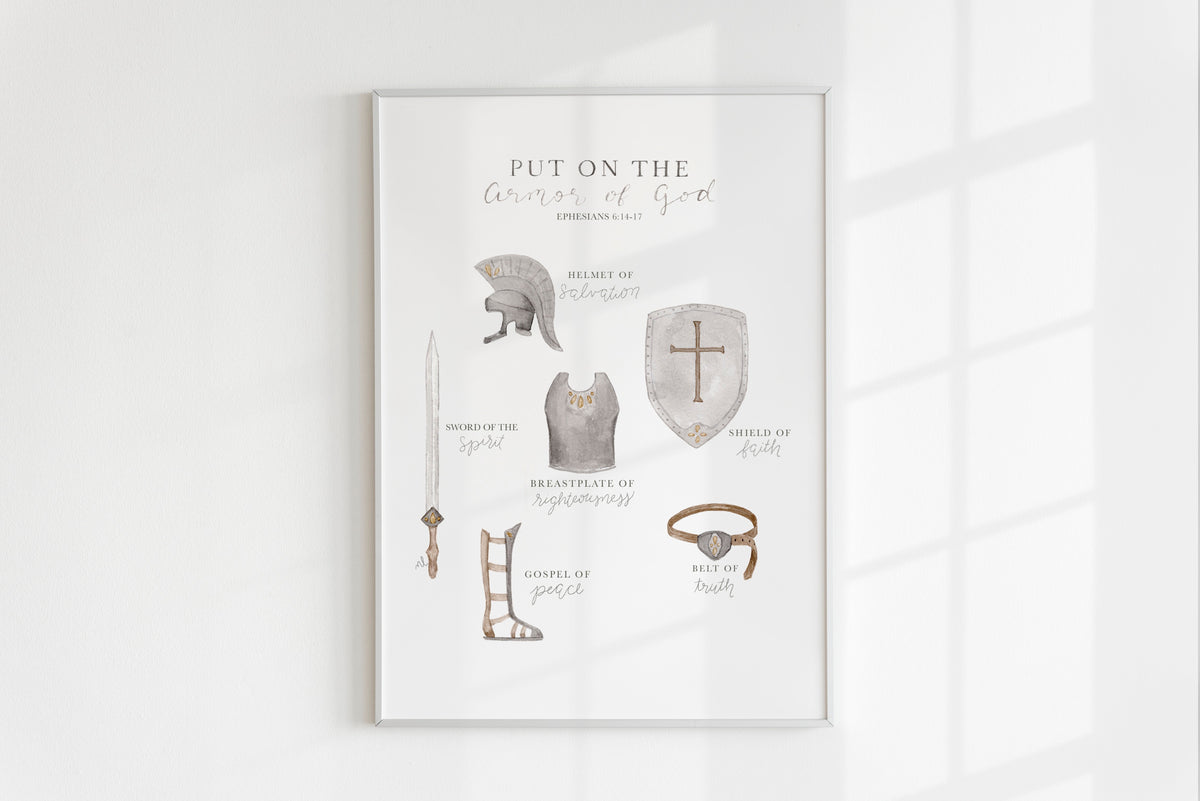 ONLY  WS - 6 Armor of God Prints