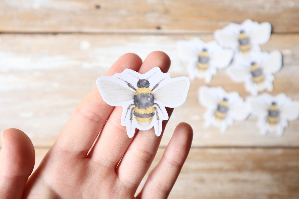 ONLY  WS - 8 Bee Stickers