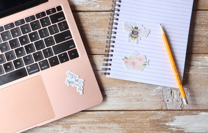 ONLY  WS - 8 Bee Stickers