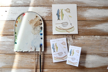 ONLY  WS - Fishing Gear Card