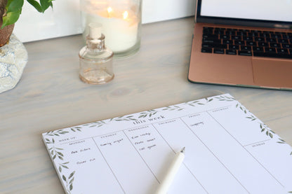 ONLY  WS - 6 Weekly Planner Notepads
