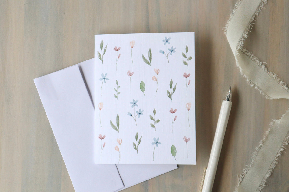 ONLY  WS - Wildflower Card