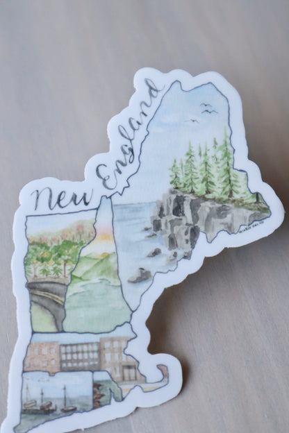 ONLY  WS - 8 New England Stickers