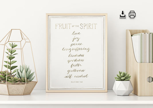 Fruit of the Spirit Print