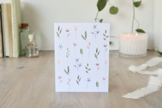 Wildflower Card